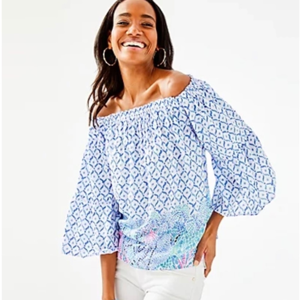 Lilly Pulitzer Nevie Top